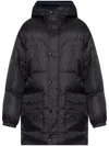 YVES SALOMON REVERSIBLE HOODED JACKET