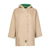 Yves Salomon Cotton Reversible Jacket In Multicolor