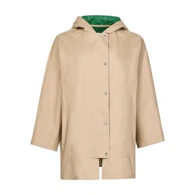 Yves Salomon Cotton Reversible Jacket In Multicolor