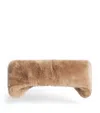 Yves Salomon Rex Rabbit Headband In Brown