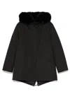 YVES SALOMON WATERPROOF SHORT PARKA COAT