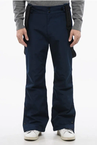 Yves Salomon Ski Pants With Suspenders And Ankle Buttons