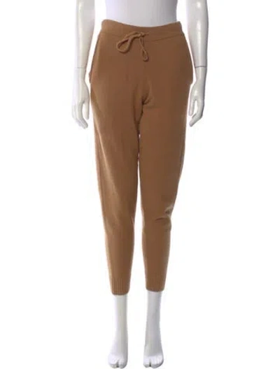 Pre-owned Yves Salomon Skinny Leg Pants W/ Tags In Brown