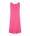 Yves Salomon Sleeveless Dress In Pink
