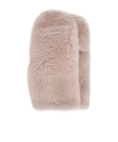 YVES SALOMON YVES SALOMON LUXE PLUSH WINTER GLOVES