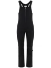 Yves Salomon Softshell Black Cashmere Jumpsuit In Black