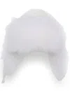 Yves Salomon Technical Cashmere Ushanka Hat In A1057 White