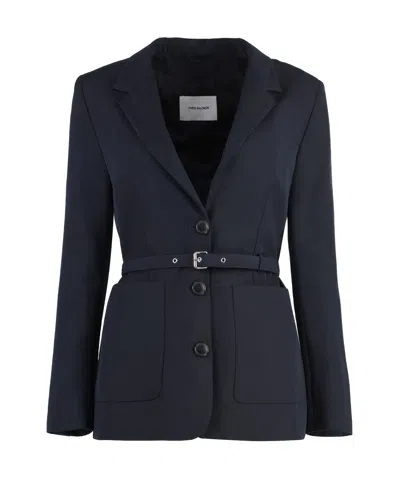 YVES SALOMON THREE-BUTTON JACKET