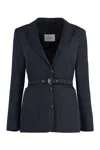 YVES SALOMON THREE-BUTTON JACKET