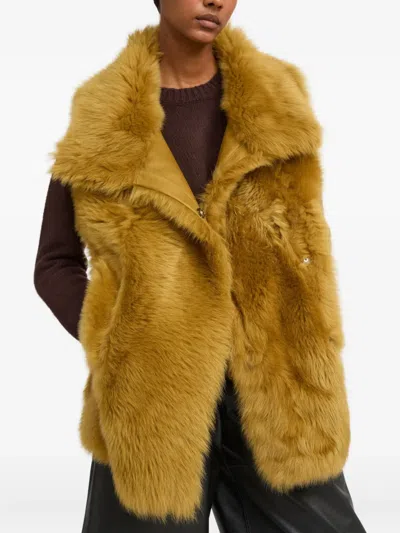 Yves Salomon Toscana Lambskin Jacket In Multi