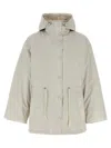 Yves Salomon Versatile 2-in-1 Parka With Removable Inner Jacket In White