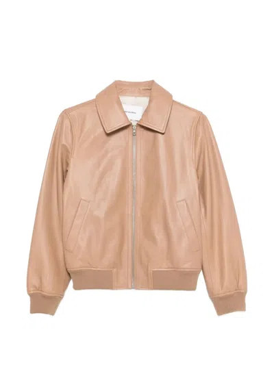 Yves Salomon Veste 55cm In Brown