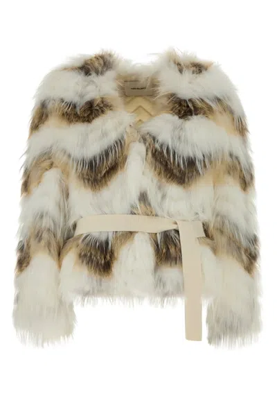 YVES SALOMON VESTE 55CM