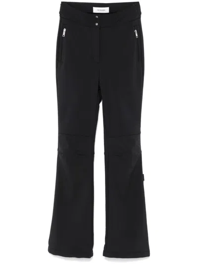 Yves Salomon Waterproof Flared Ski Trousers In Black