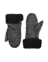 Yves Salomon Woman Gloves Black Size Onesize Lambskin, Shearling