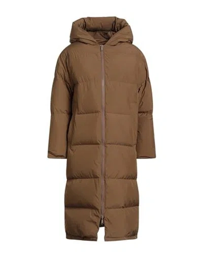 Yves Salomon Woman Puffer Mustard Size 4 Polyester In Multi