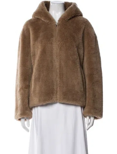 Pre-owned Yves Salomon Wool Jacket In Neutrals