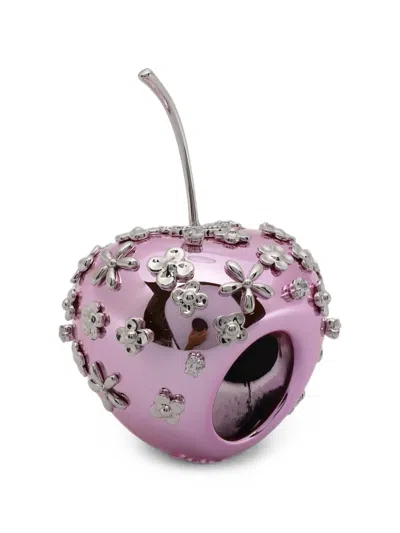 Yvmin Floral-motif Apple Ring In Purple