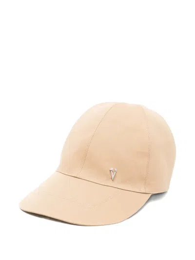 Yvmin Hair-tie Logo-applique Baseball Cap In Neutral
