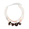 Yvmin Bear-motif Necklace In Multicolor