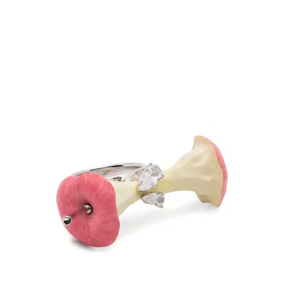 Yvmin Paradise/apple Core Spin Ring In Multi