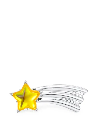 Yvmin Shooting Star Hair Clip In Gray