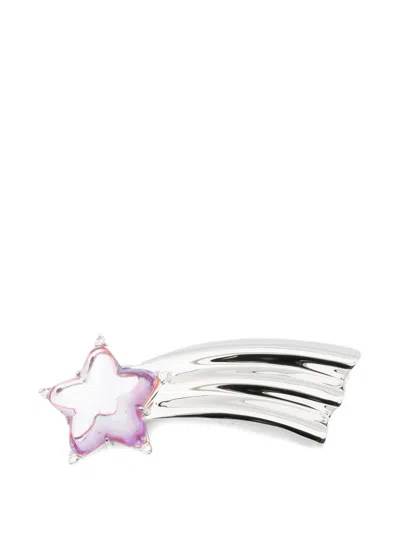 Yvmin Shooting Star Hair Clip In Metallic