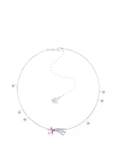 Yvmin Shooting Star Necklace In Metallic