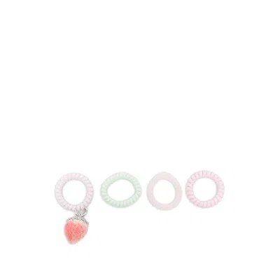 Yvmin Strawberry Charm Hair Accessory In Purple