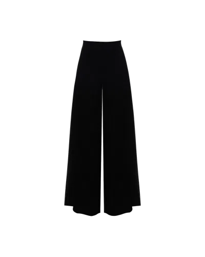 Yvon Dahlia Trousers Noir In Black