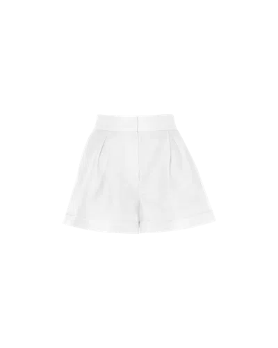 Yvon Magnolia Shorts In White