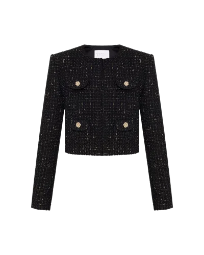 Yvon Anemon Jacket In Charcoal