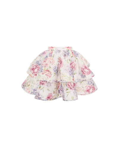 Yvon Anemone Skirt In Multi