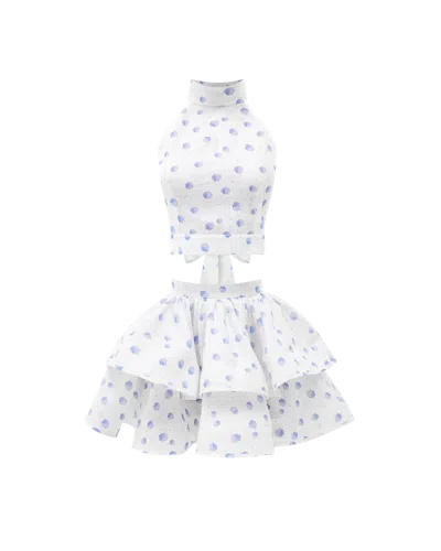 Yvon Anemone Top & Skirt