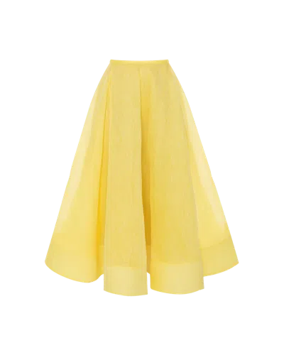 Yvon Myosotis Skirt In Yellow