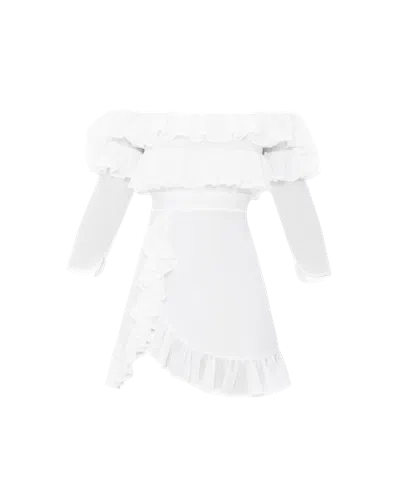 Yvon Neviole In White