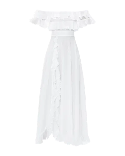 Yvon Neviole Midi In White
