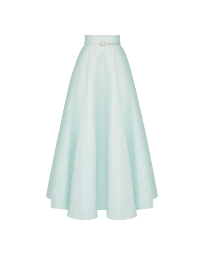 Yvon Pavot D'islande Skirt Maxi In Blue
