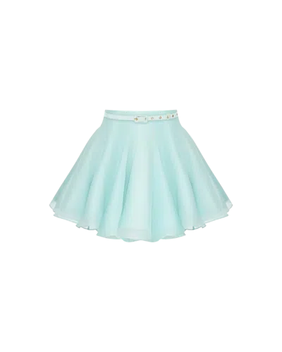Yvon Pavot D'islande Skirt Mini In Blue