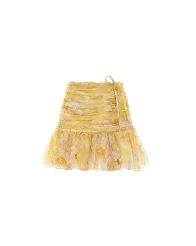 Yvon Veronique Skirt In Yellow