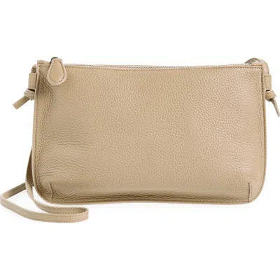 Yvonne Kone Yvonne Koné Large Leather Shoulder Bag In Rio Stone