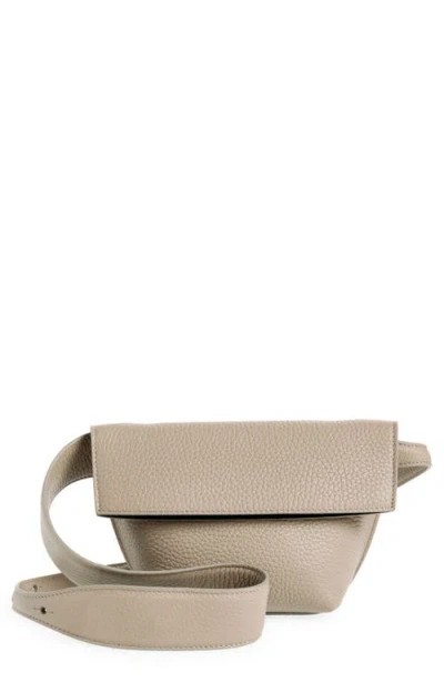 Yvonne Kone Yvonne Koné Yari 2.0 Leather Belt Bag In Rio Piombo