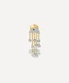Yvonne Léon Yvonne Leon 18ct Gold Diamond Jellyfish Drop Earring
