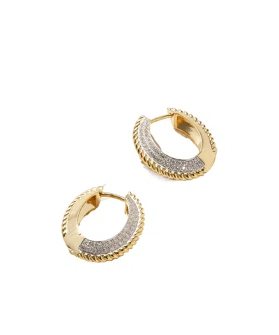 Yvonne Léon 18k Gold Woven Earrings