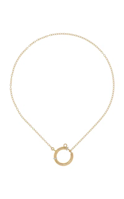 Yvonne Léon 18k Yellow Gold Diamond Necklace