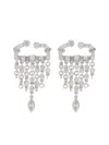 Yvonne Léon 18kt White Gold Boscorpio Diamond Earrings In White Gold