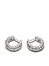 Yvonne Léon 18kt White Gold Huggie Earrings In Silber