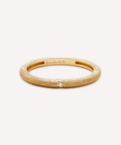 Yvonne Léon Yvonne Leon 9ct Gold Alliance Mini Diamond Ring