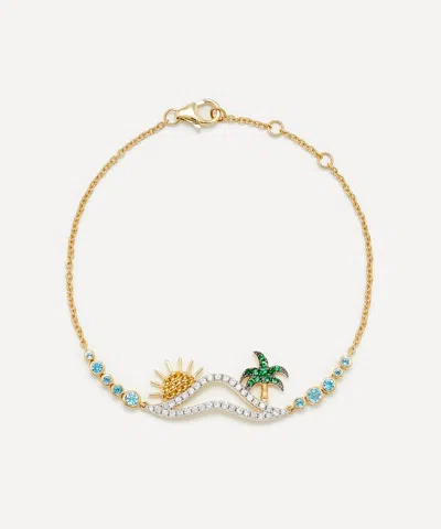 Yvonne Léon Yvonne Leon 9ct Gold Beach Bracelet