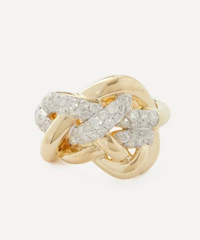 Yvonne Léon Yvonne Leon 9ct Gold Braid Ring